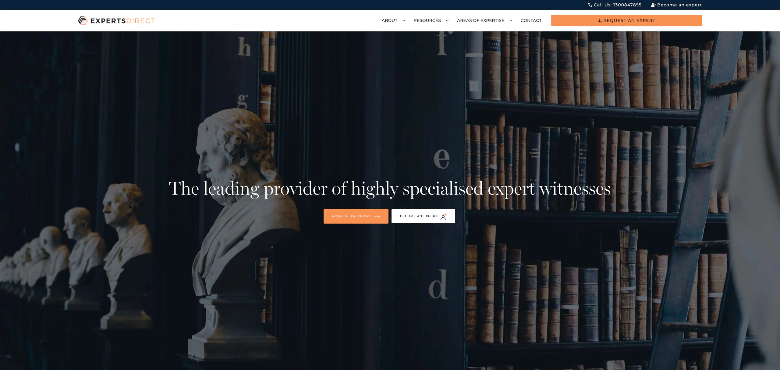 ExpertsDirect website screenshot